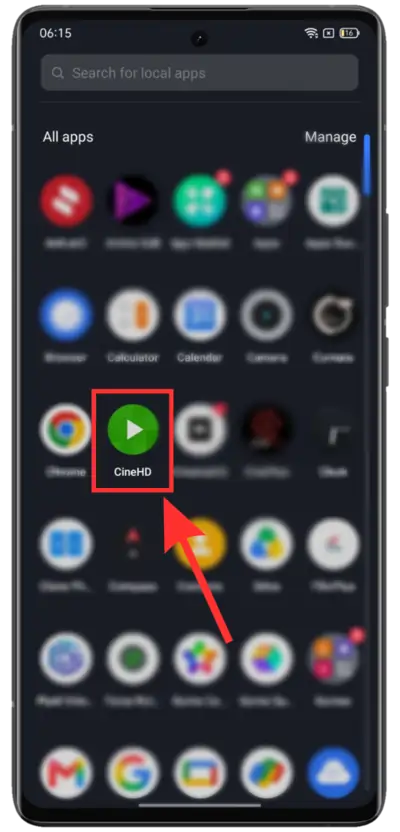 Launch the App Launch the App